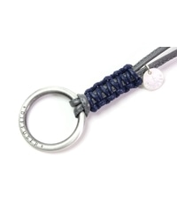 DIFFUSER バイカラー　レザーグラスホルダー Grey&Navy ONE SIZE