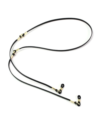 DIFFUSERレザークラシックコード Black ONESIZE