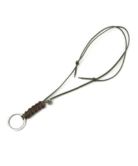 DIFFUSER バイカラー　レザーグラスホルダー Grey&Navy ONE SIZE