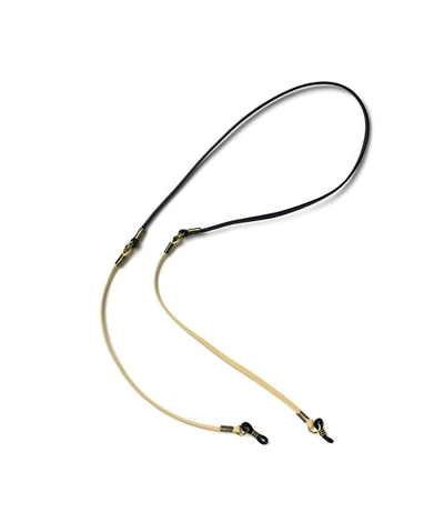 DIFFUSER　ツートンレザークラシックコード Black × Navy ONESIZE