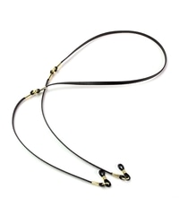 DIFFUSERレザークラシックコード Navy ONESIZE