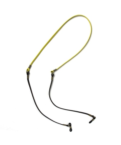 DIFFUSER　ツートンレザークラシックコード Yellow × Dark Brown ONESIZE