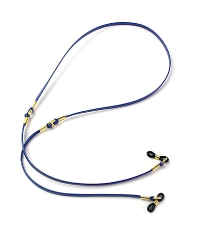 DIFFUSERレザークラシックコード Navy ONESIZE