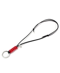 DIFFUSER バイカラー　レザーグラスホルダー Grey&Navy ONE SIZE