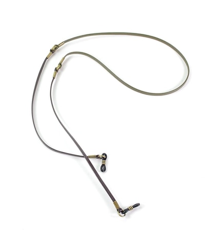 DIFFUSER　ツートンレザークラシックコード Red × Black ONESIZE