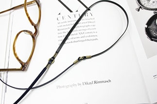 DIFFUSER　ツートンレザークラシックコード Navy × Beige ONESIZE