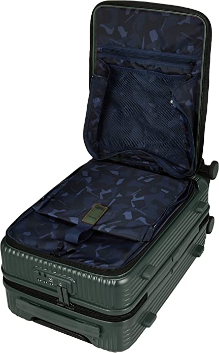 【innovator】キャリーケース INV50 ZIPPER TYPE FRONT OPEN POCKET Mad Black Mad Black  H55 x W35 x D25 cm（Total : 115 cm）機内持込可