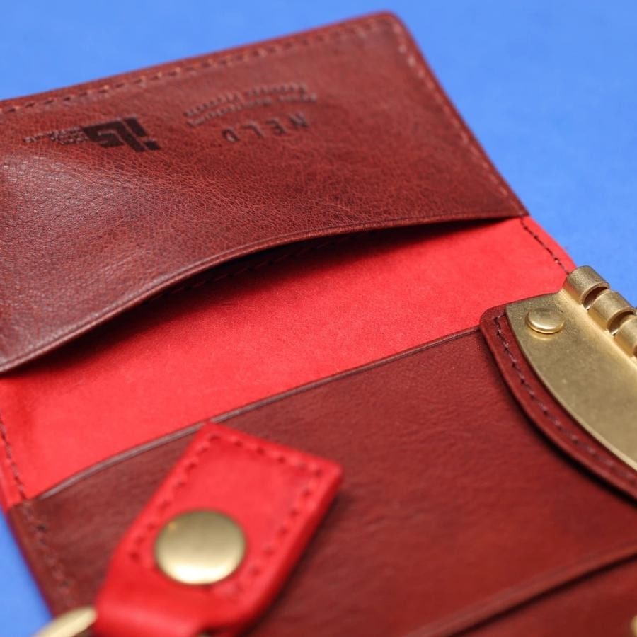 【NELD×ILS】PUEBRO キーケース キャメル 約W10×H6.5×D2cm