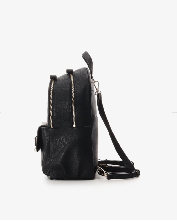 ビジューリボンリュック(小) ブラック 0