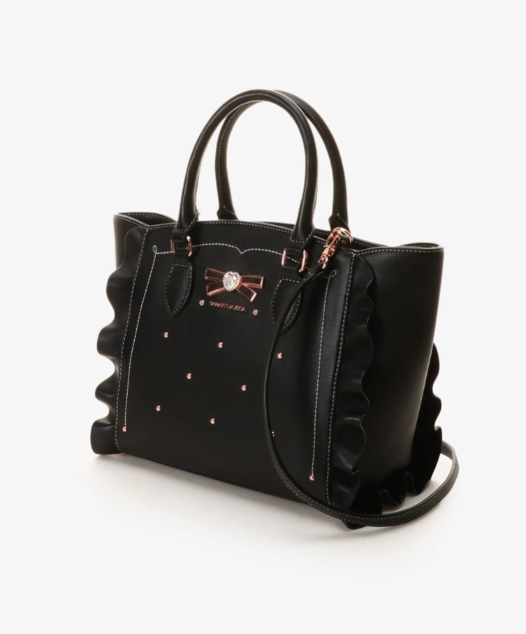 リボンスタッズフラッター(小)【ブラック】 ブラック 0