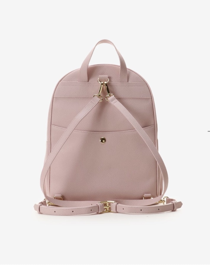 ビジューリボンリュック(小) ピンク 0