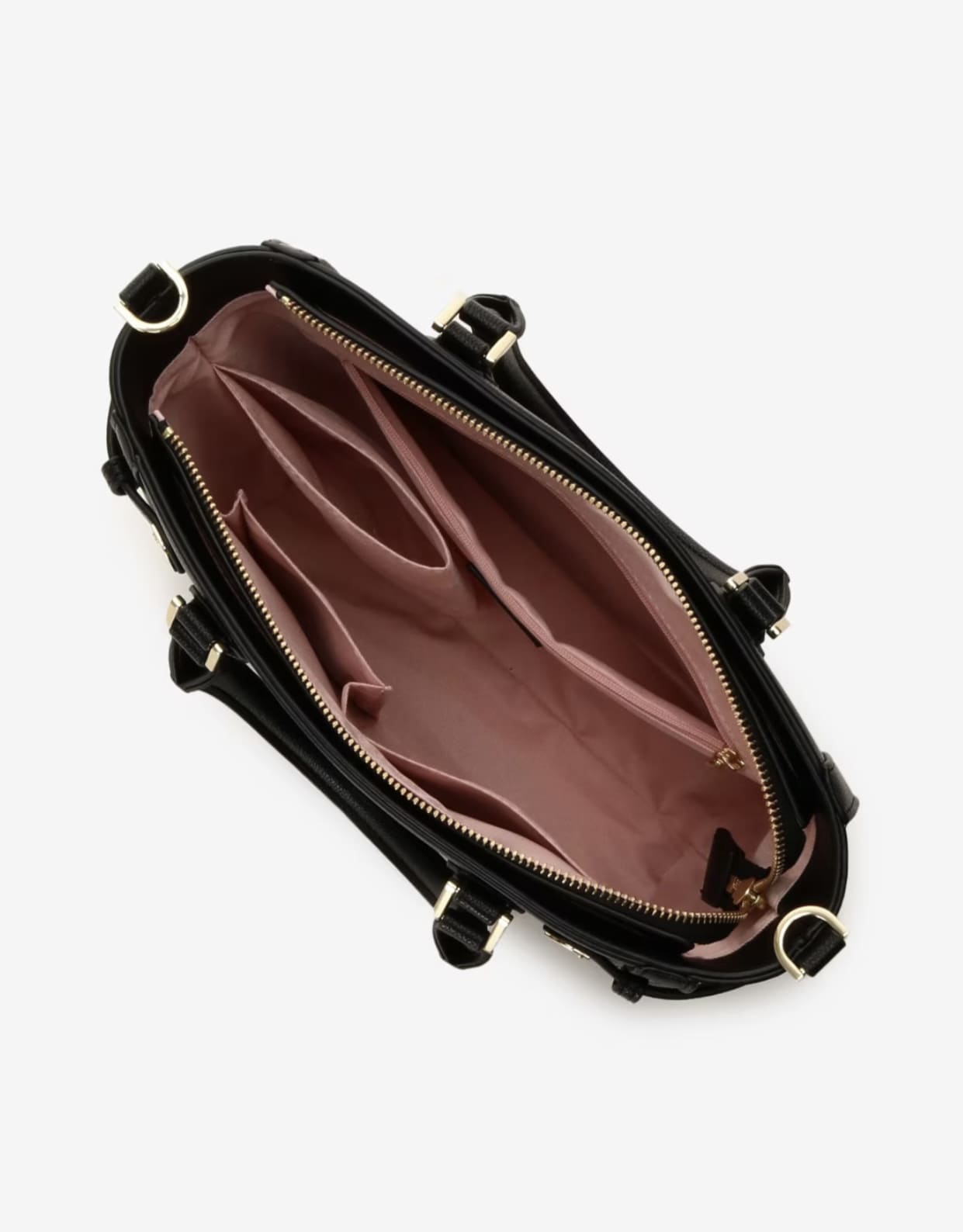 ベルト金具ハンドバッグ【ブラック】 ブラック