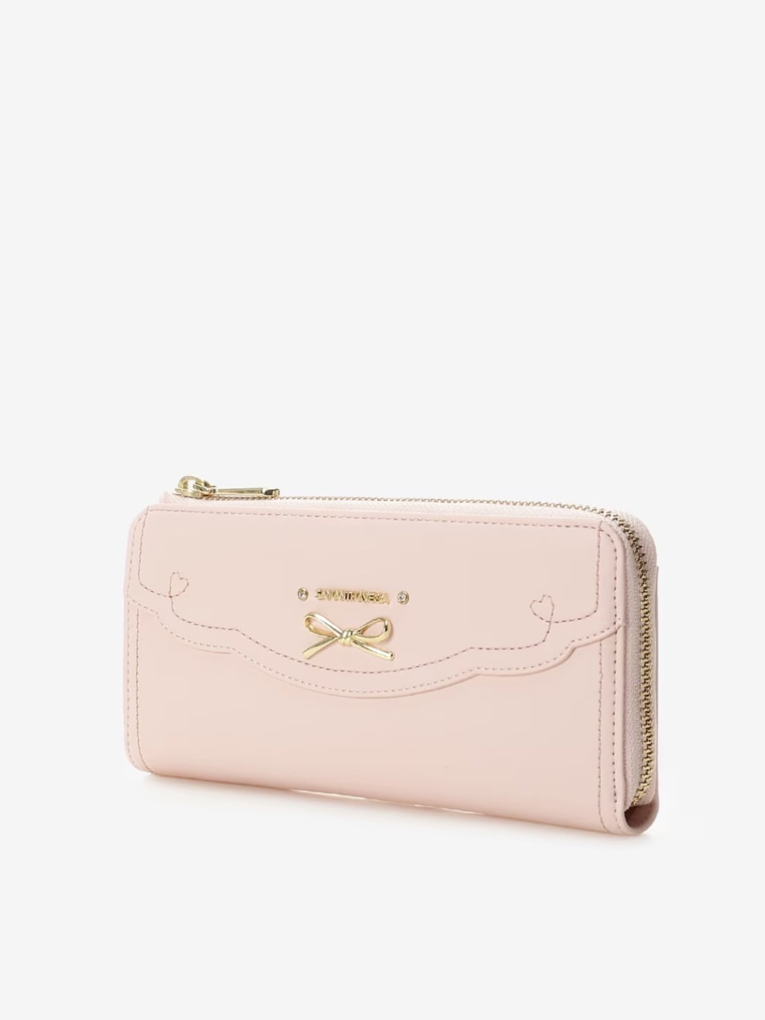 フリルリボン長財布【ピンク】(ピンク)｜ サマンサベガ｜池袋