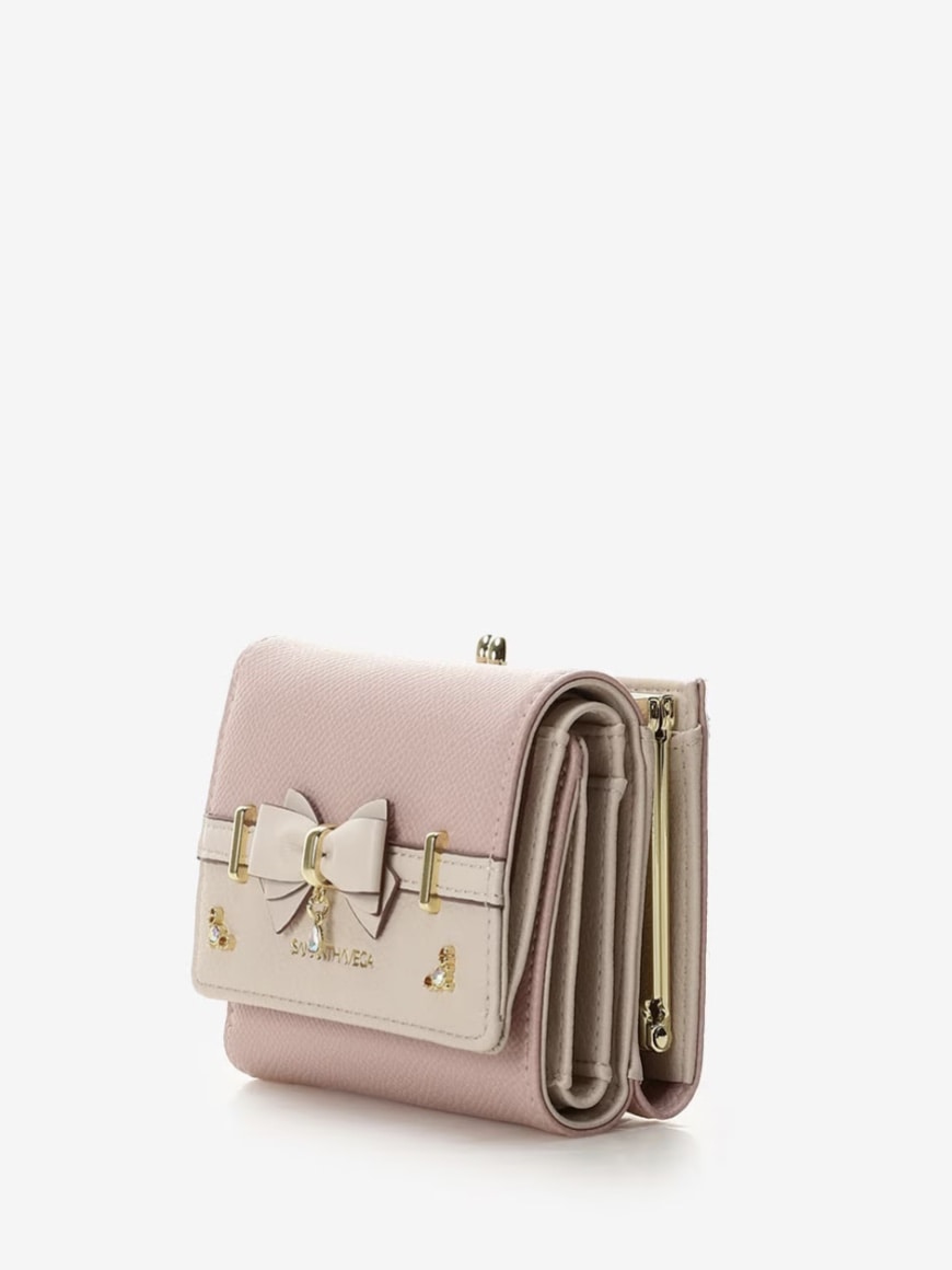 AMBIDEX Store ○【WEB別注カラー】フェイクファーはめ込みリボンモチーフBAG(F ピンク): CHILD WOMAN