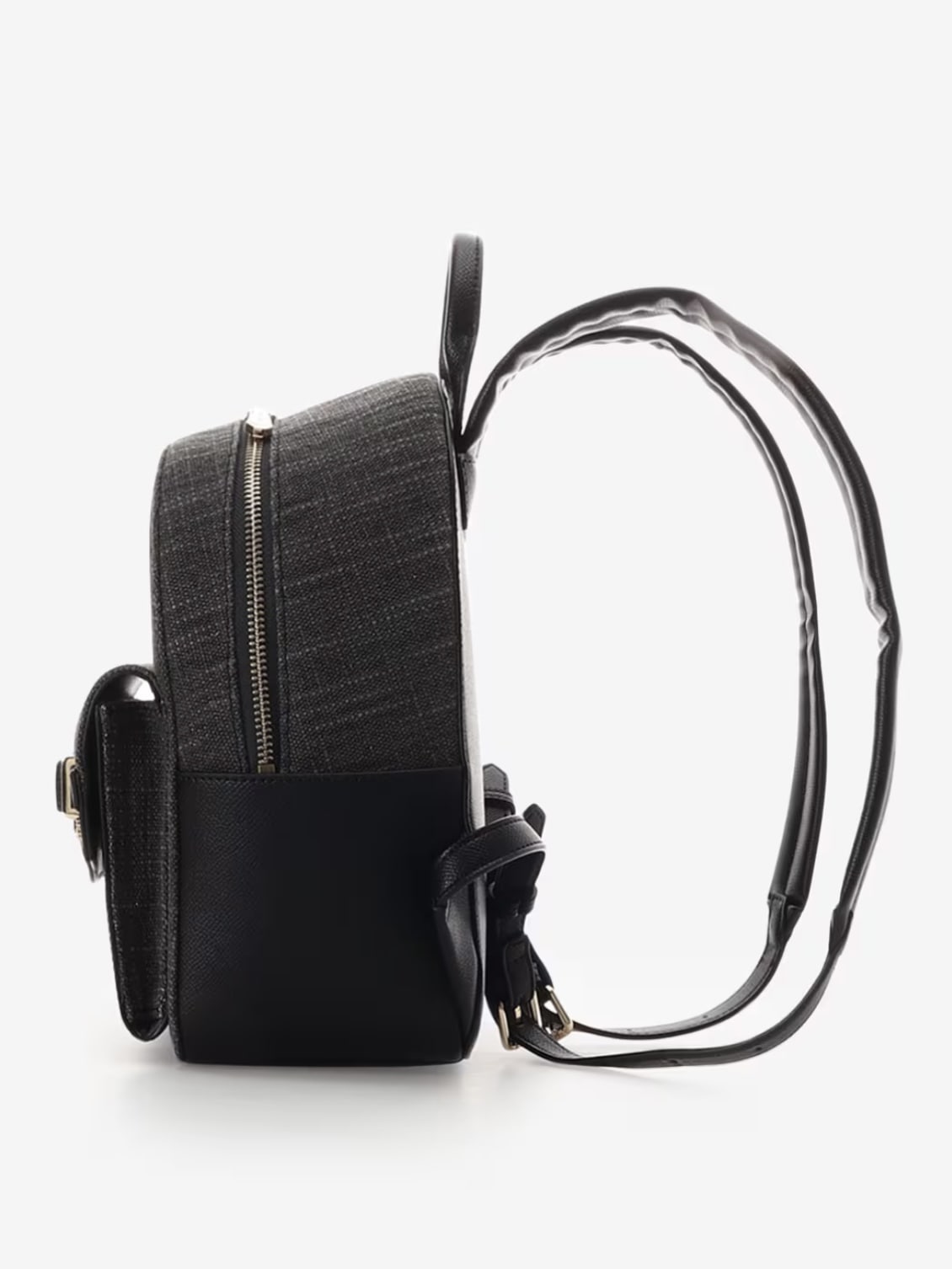 バンブーアクセントリボンリュック【ブラック】 ブラック