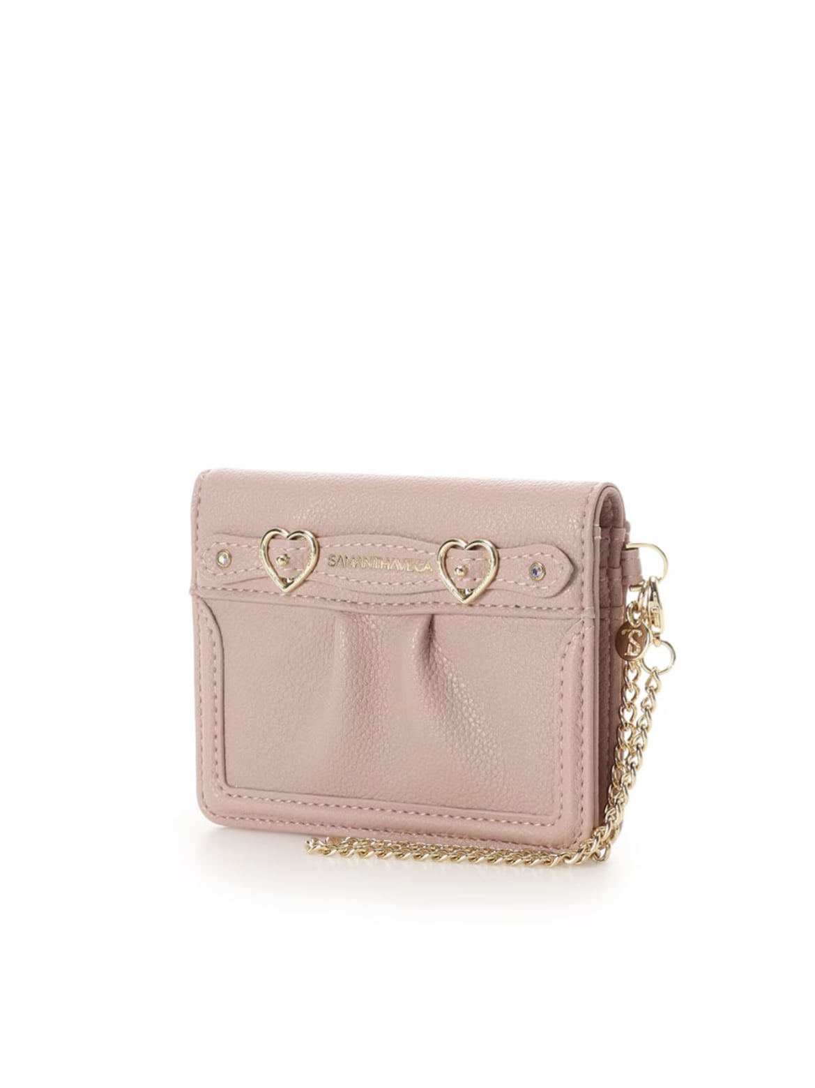  ハートベルトパスケース【ピンク】 ピンク