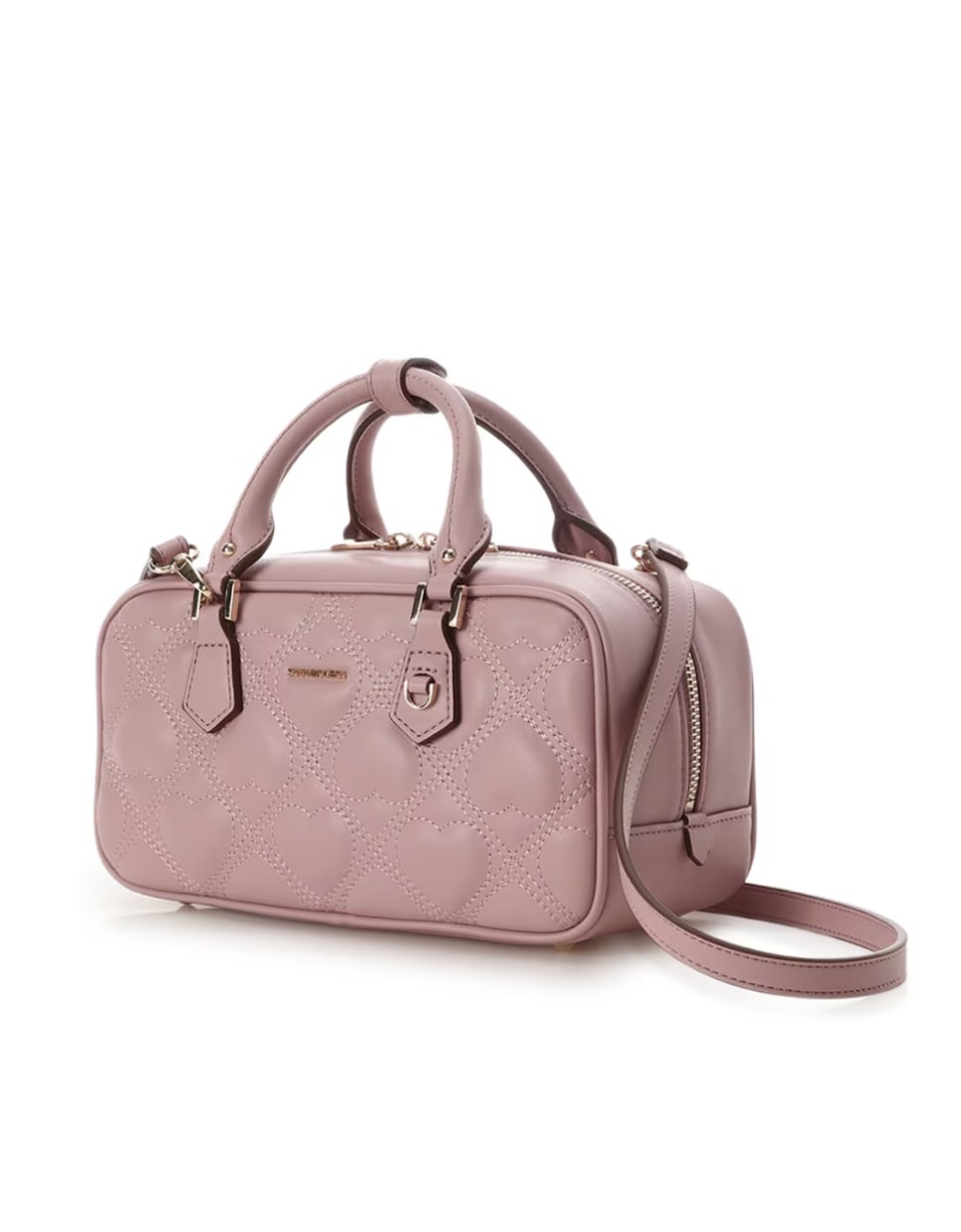 ハートキルトショルダーバッグ【ピンク】 ピンク