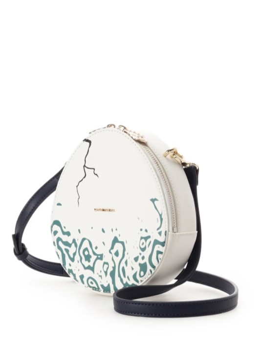 SAMANTHAVEGA×アニメ『ジョジョの奇妙な冒険 ダイヤモンドは砕けない』　「広瀬康一」コレクション　ショルダーバッグ【ホワイト】 ホワイト