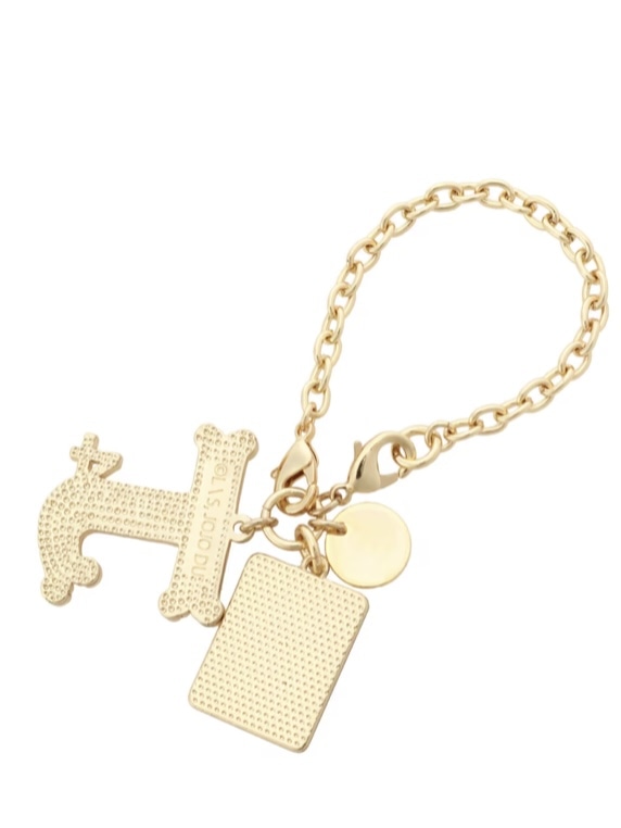 SAMANTHAVEGA×アニメ『ジョジョの奇妙な冒険 ダイヤモンドは砕けない』　「空条承太郎」コレクション　2WAYチャーム【ゴールド】 ゴールド