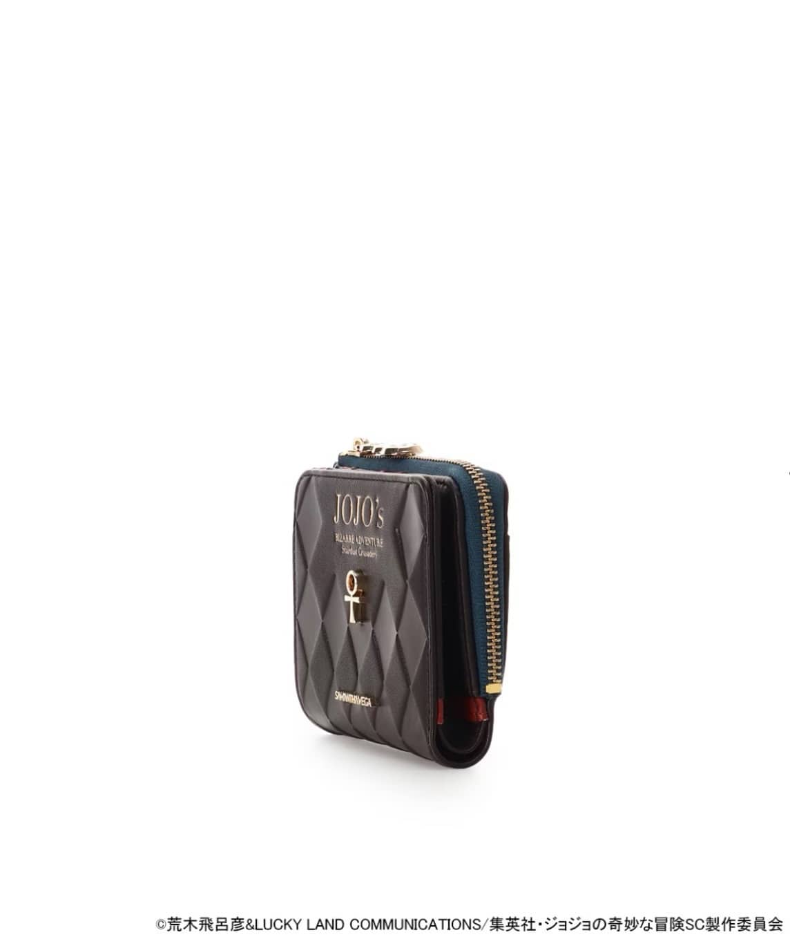 SAMANTHAVEGA×アニメ『ジョジョの奇妙な冒険 スターダストクルセイダース』　「モハメド・アヴドゥル」コレクション　折財布 ブラウン