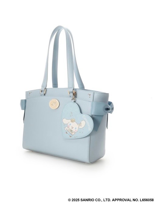 【シナモロールコレクション】A4トートバッグ ライトブルー