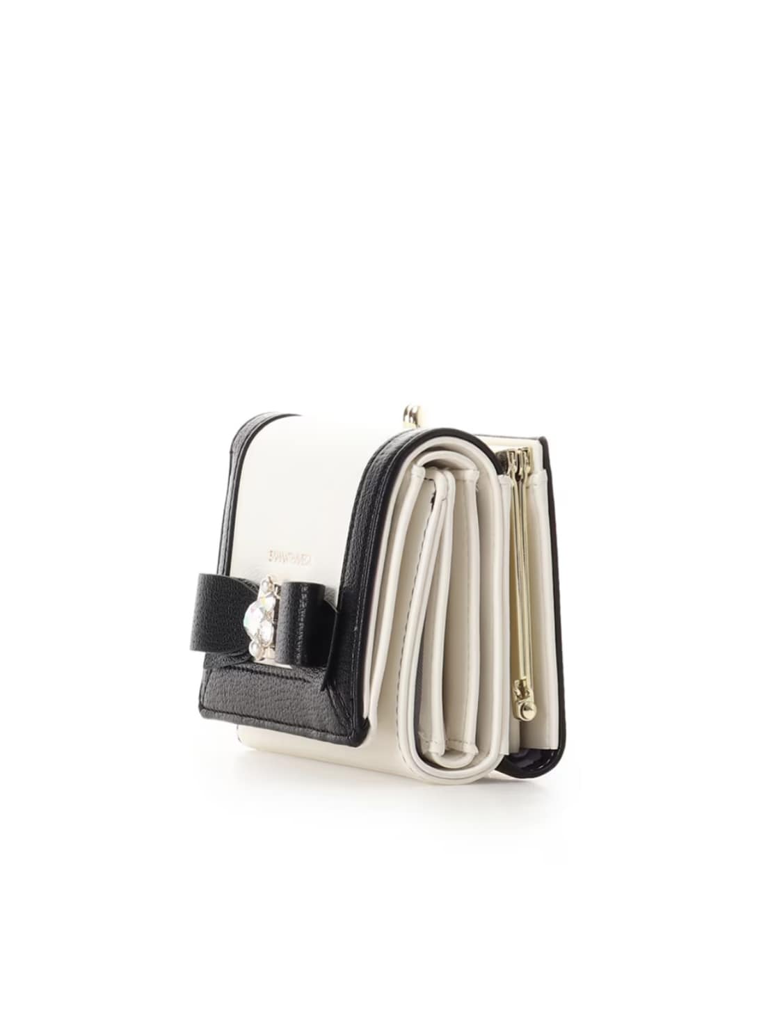 ジュエルリボン折財布【マルチカラー】 マルチカラー