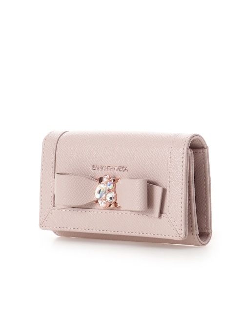 ジュエルリボンキーケース　【ピンク】 ピンク