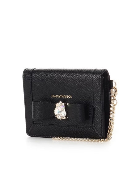 ジュエルリボンパスケース【ブラック】 ブラック