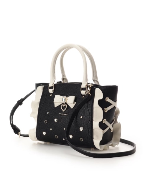 リボンジュエリーフラッター（ミニ）【ブラック】 ブラック