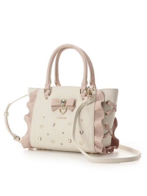 リボンジュエリーフラッター（ミニ）【ピンク】 ピンク