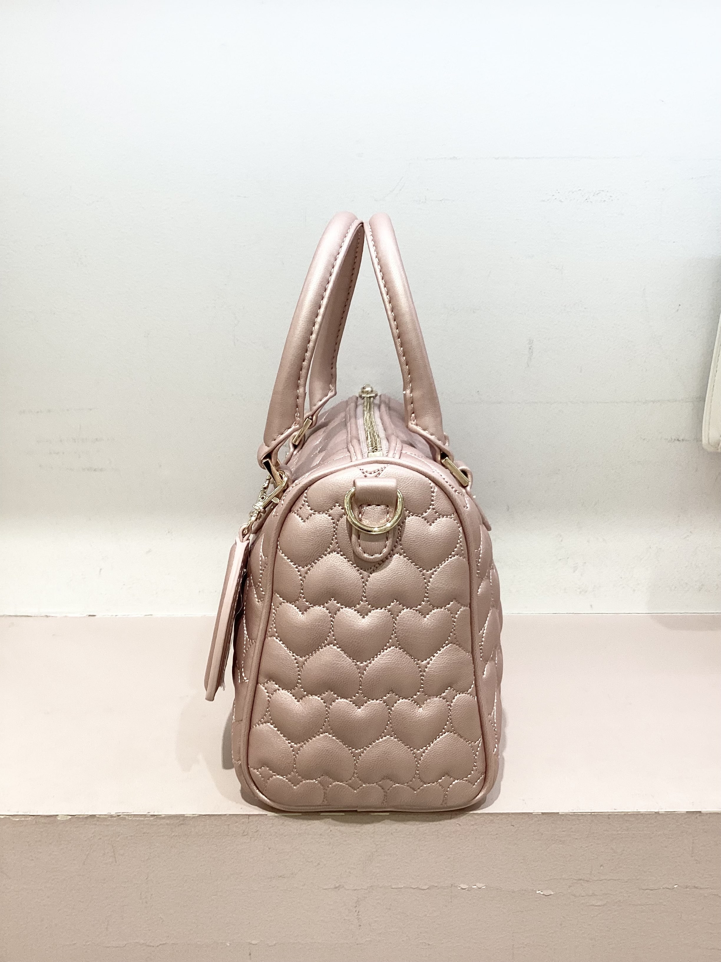 ■一部店舗限定■エターナルハートキルトボストン【ピンク】 ピンク