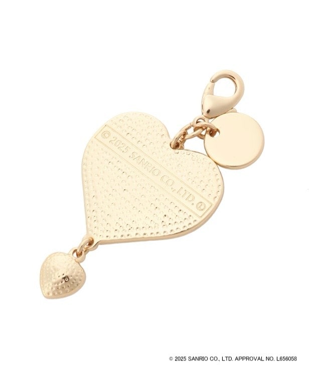 「クロミコレクション」ファスナーチャーム ゴールド