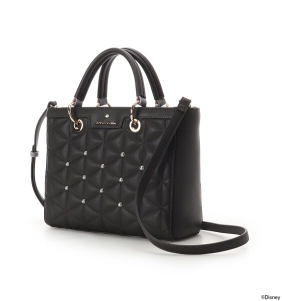 ディズニーヴィランズコレクション 「アースラ」　ハンドバッグ ダークグレー