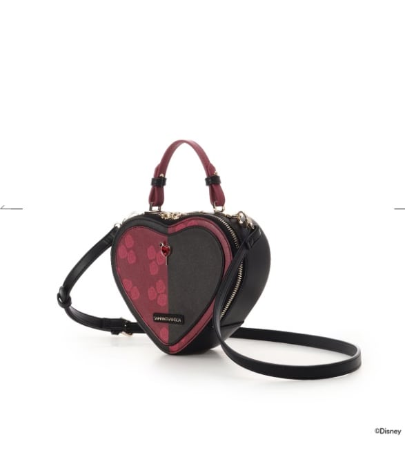 ディズニーヴィランズコレクション 「ハートの女王」　ショルダーバッグ マルチカラー