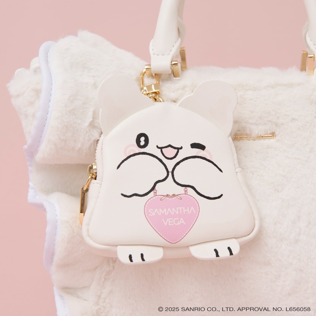 はなまるおばけコレクション　フリルバッグ【ホワイト】 ホワイト