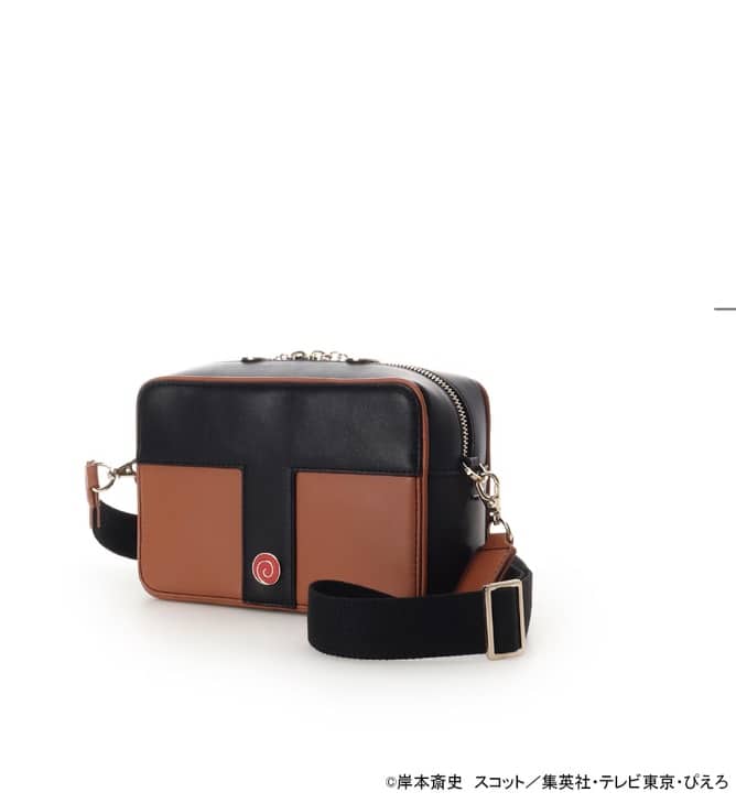 『NARUTO-ナルト- 疾風伝』コラボコレクション「うずまきナルト」 ショルダーバッグ【オレンジ】 オレンジ