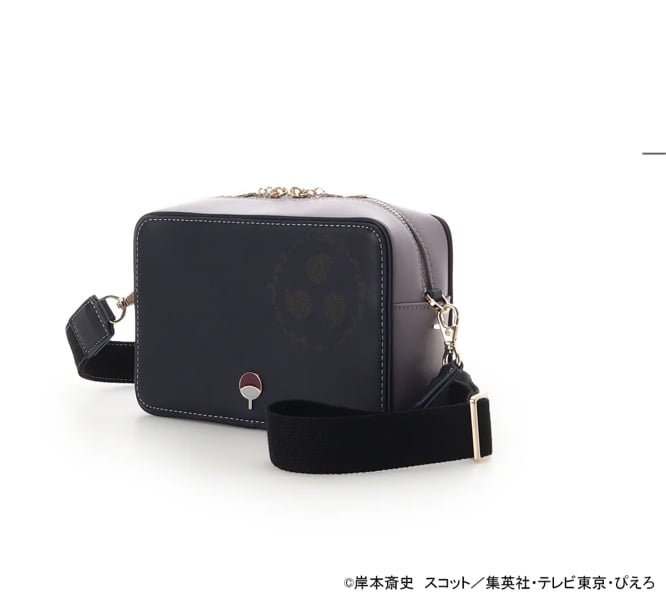 『NARUTO-ナルト- 疾風伝』コラボコレクション「うちはサスケ」ショルダーバッグ【ネイビー】 ネイビー