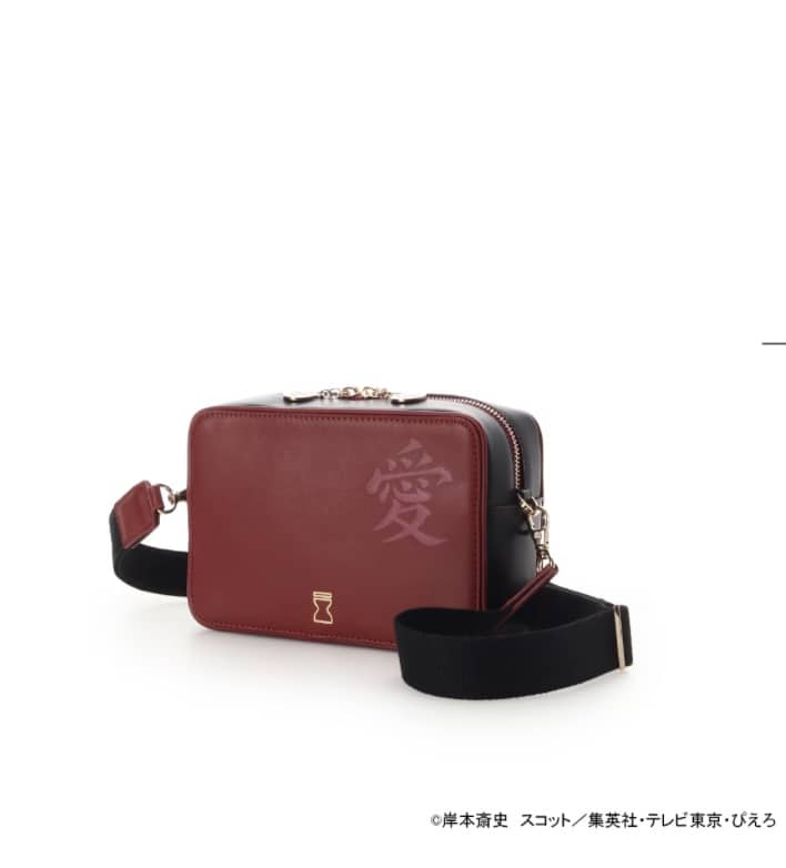 『NARUTO-ナルト- 疾風伝』コラボコレクション「我愛羅」 ショルダーバッグ【レッド】 レッド