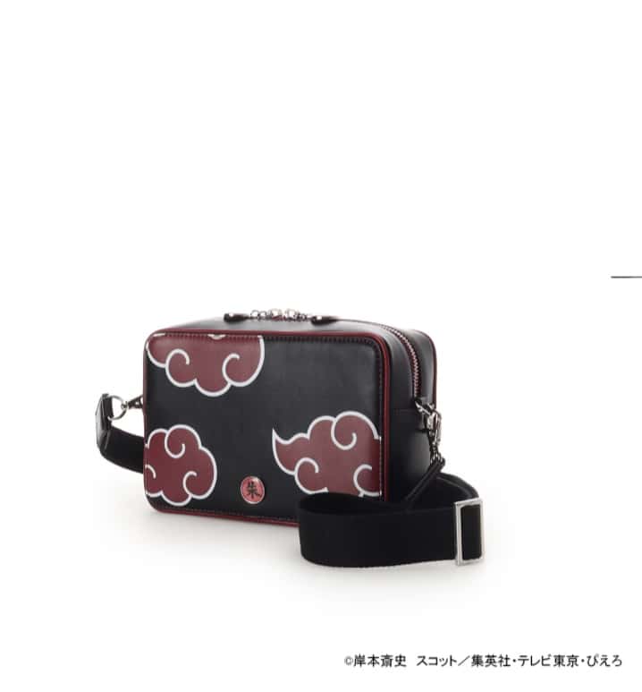 『NARUTO-ナルト- 疾風伝』コラボコレクション「うちはイタチ」 ショルダーバッグ【ブラック】 ブラック