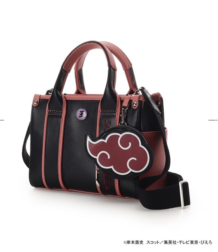 『NARUTO-ナルト- 疾風伝』コラボコレクション「サソリ」 ハンドバッグ【ブラック】 ブラック