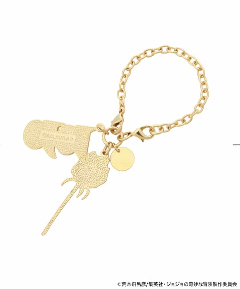 アニメ『ジョジョの奇妙な冒険 ファントムブラッド』「ディオ・ブランドー」コラボコレクション　バッグチャーム　【ゴールド】 ゴールド