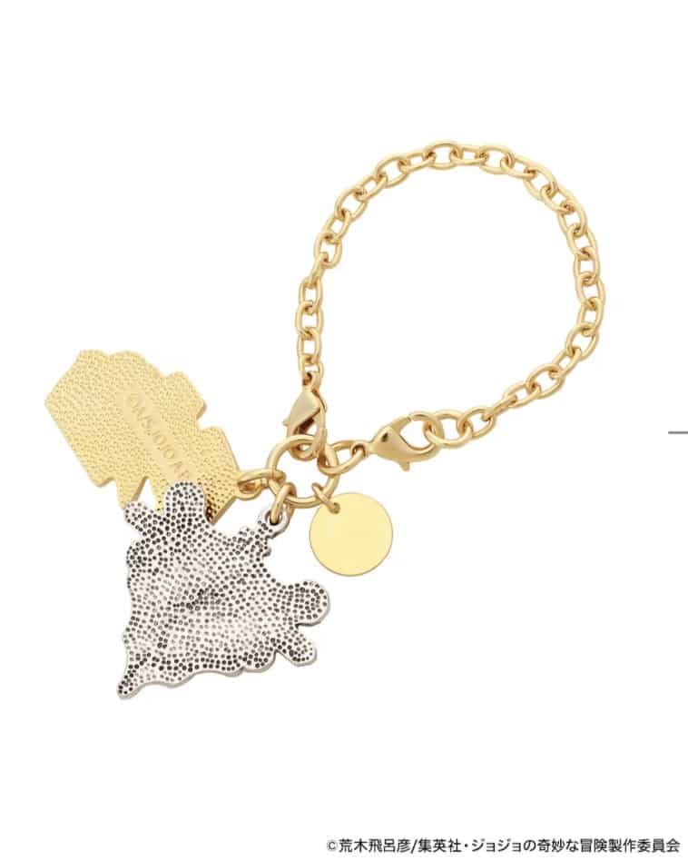 アニメ『ジョジョの奇妙な冒険 戦闘潮流』「エイジャの赤石」バッグチャーム　【ゴールド】 ゴールド