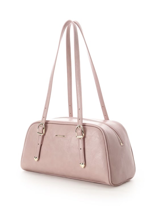 ワイドボストンバッグ【ピンク】 ピンク