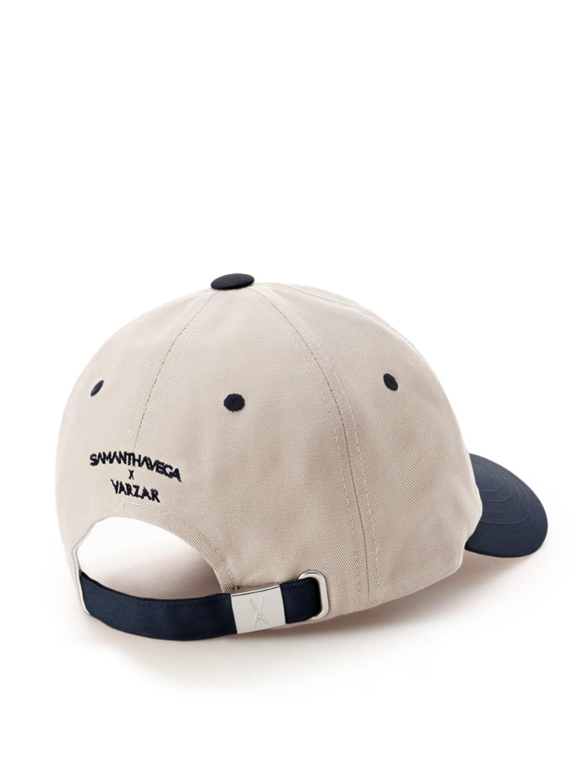 SAMANTHAVEGA×「VARZAR（バザール）」コラボコレクション ロゴ刺繍キャップ【ホワイト】 ホワイト