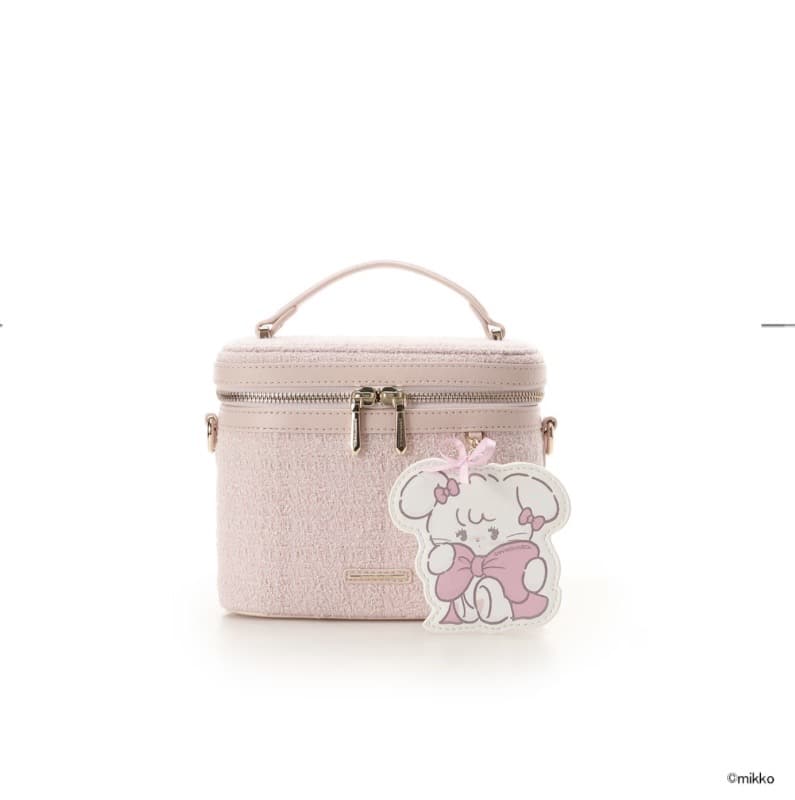 Lil ala mode×SAMANTHAVEGAコレクション バニティバッグ【キャミー】 ピンク