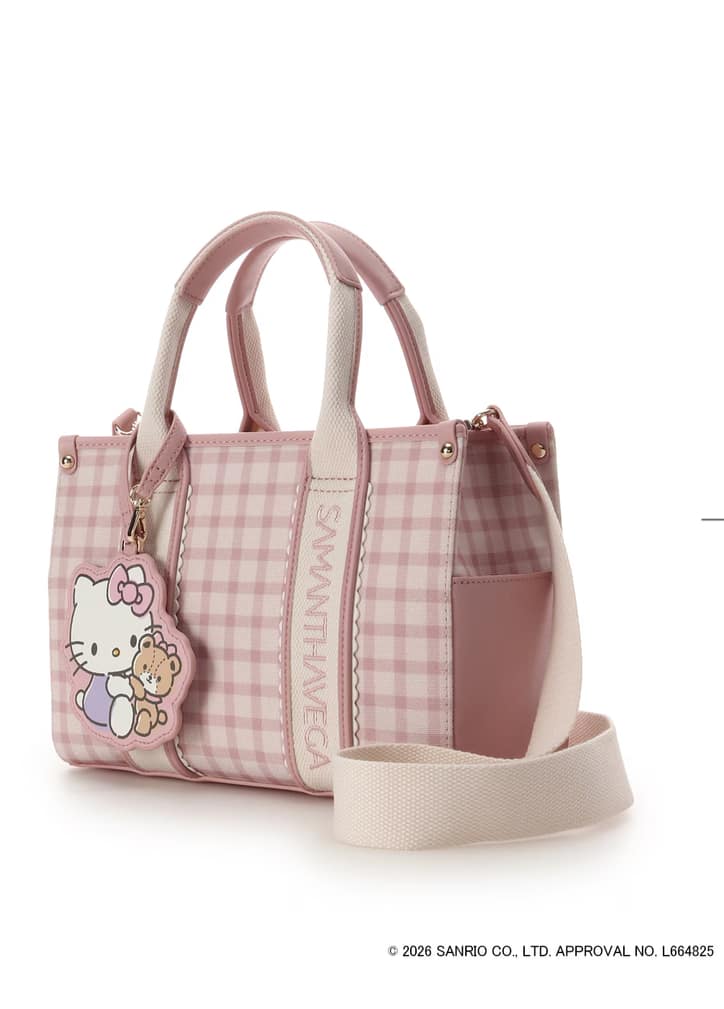 「ハローキティ」コラボコレクション　ハンドバッグ ピンク
