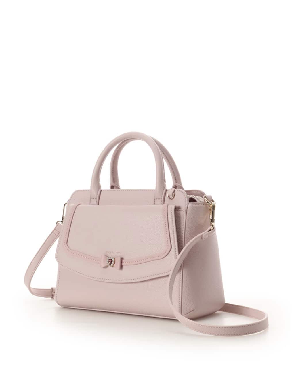 プチリボンハンドバッグ【ピンク】 ピンク