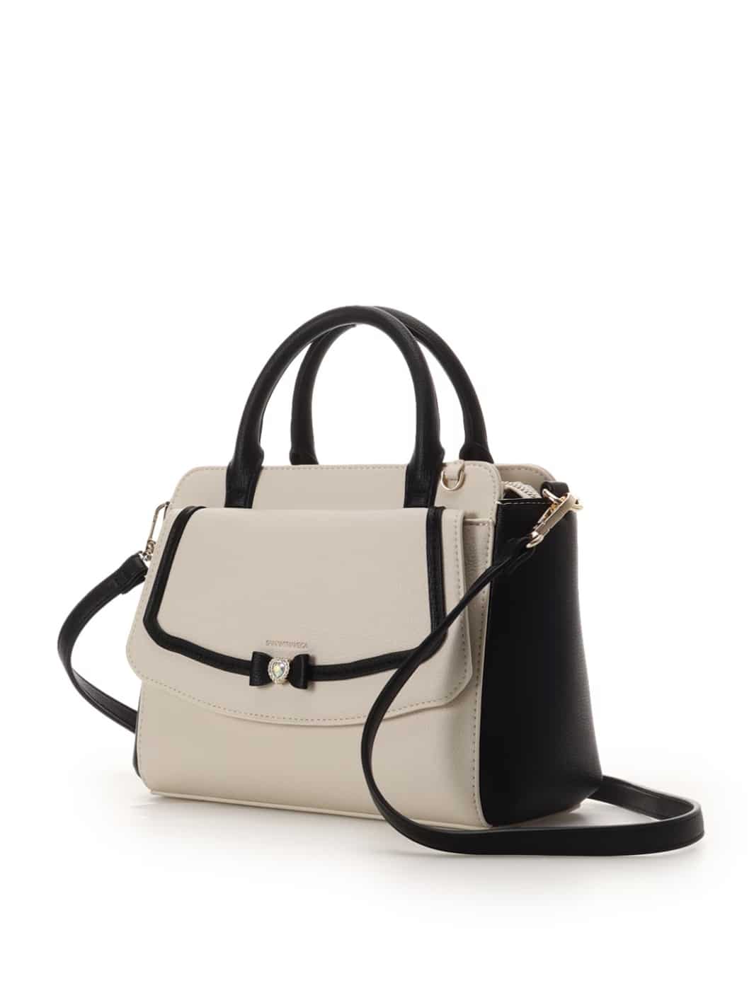 プチリボンハンドバッグ【ベージュ】 ベージュ