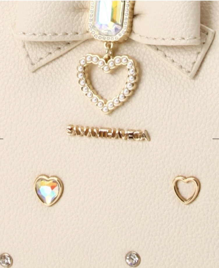 サイドレースアップリボンビジューミニフラッター【オフホワイト】 オフホワイト