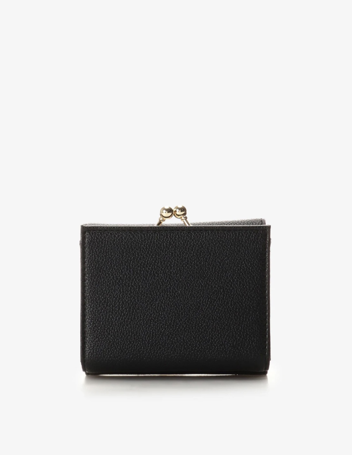 ベルト金具折財布【ブラック】 ブラック